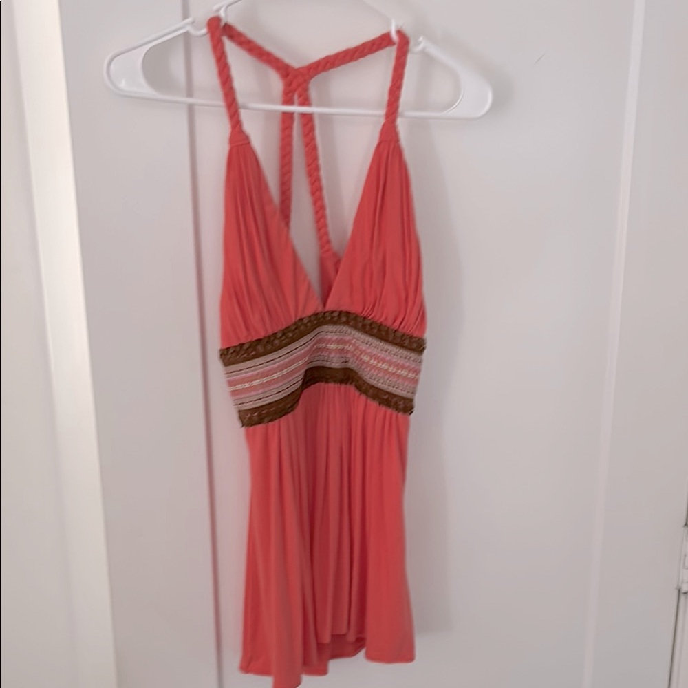 Sky brand Coral Strappy Women's top